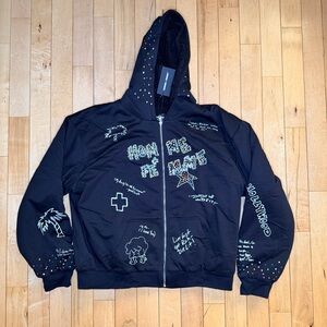 HOMME + FEMME YEARBOOK REVERSIBLE
HOODIE